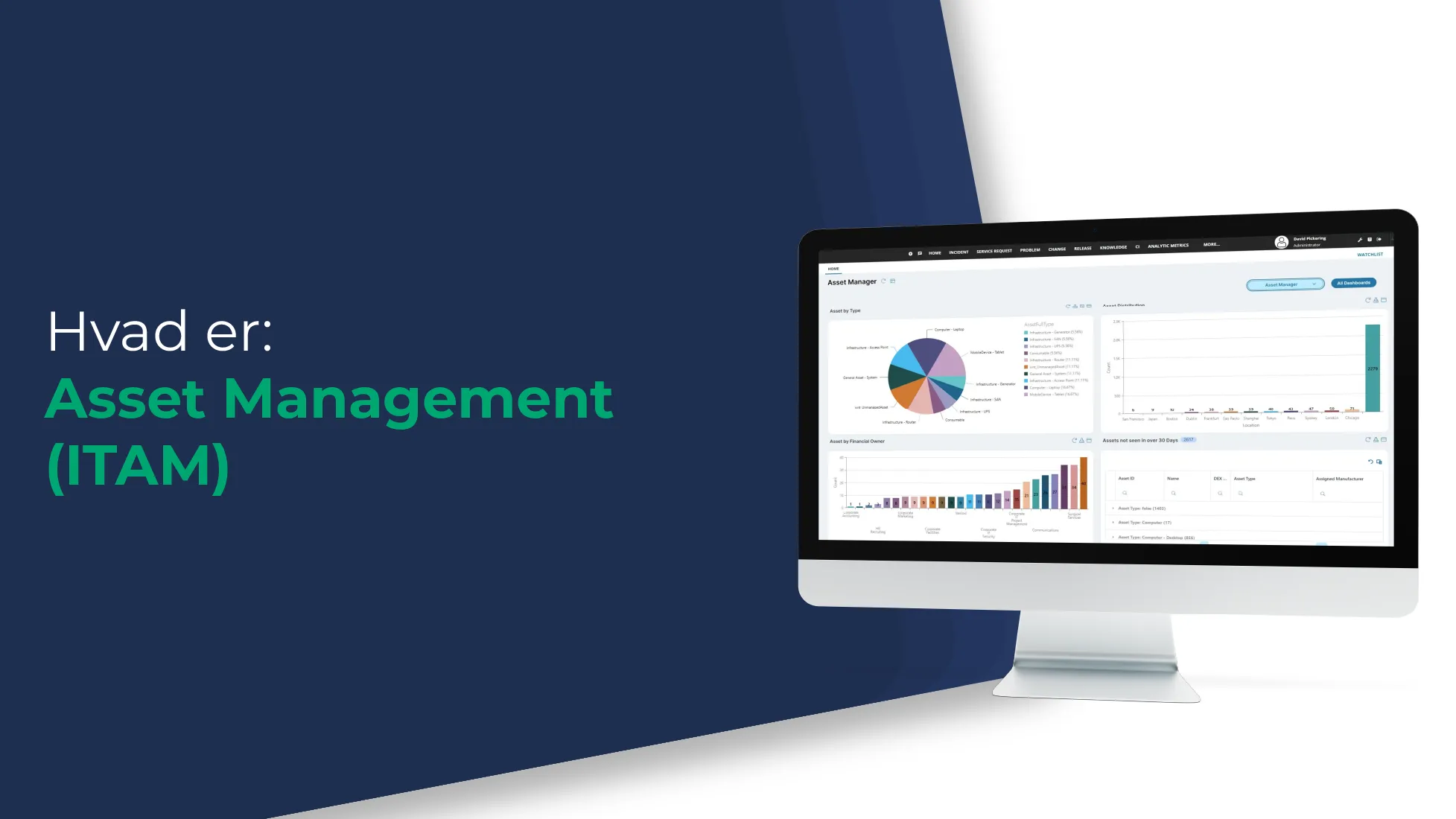 IT Asset Management is about following and managing all your IT assets in an organized and structured way.